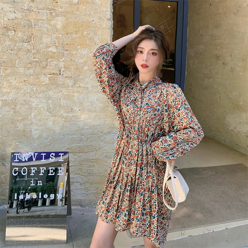 Floral Dress and Blazer Vest Two-Piece Set Spring 2025