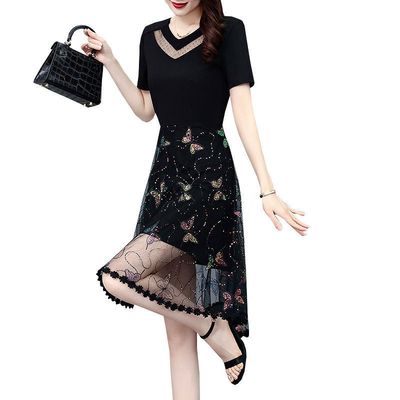1773121151760_sVseoL.jpg Plus Size Embroidered A-Line Short Sleeve Dress Summer